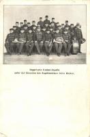 Ungarische Knaben Kapelle mit Kapellmeisters John Weber / Hungarian boys' choir with bandmaster John Weber (EB)