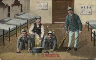 Szobatúra / Soldiers, cleaning (EK)