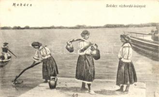 16 db régi, magyar népviseletes képeslap / 16 Hungarian folklore postcards (pre-1945)