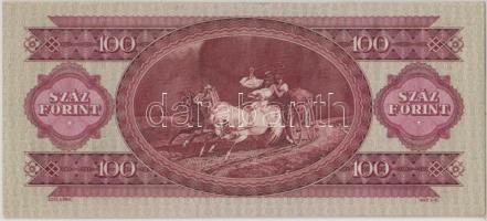 1949. 100Ft (2x) sorszámkövetők T:I- széleken kis kopások