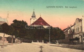 Szatmárnémeti, Református templom / Calvinist church (EK)
