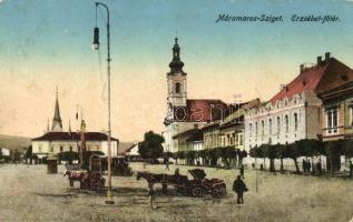 Máramarossziget, Erzsébet főtér / square (EK)