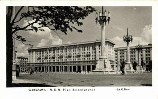 Warsaw, Warszawa - 7 mixed postcards