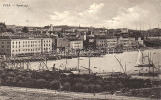 Pola, port, ships (EK)