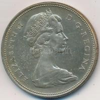 Kanada 1967. 1$ Ag "100 éves a Konföderáció" T:2,2- Canada 1967. 1 Dollar "Confederation Centennial" C:XF,VF