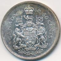 Kanada 1965. 50c Ag "II. Erzsébet" T:2
Canada 1965. 50 Cents Ag "Elizabeth II" C...
