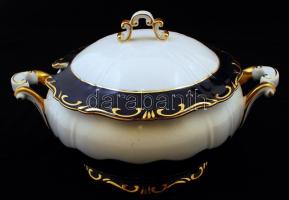 Zsolnay Pompadour hiányos étkészlet, jelzett, hibátlan, összesen: 23 db