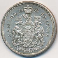 Kanada 1962. 50c Ag "II. Erzsébet" T:2
Canada 1962. 50 Cents Ag "Elizabeth II" C...