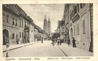 Nagyszeben, Mészáros utca / street