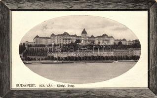 Budapest I. Budai vár - 8 db képeslap