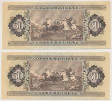 1986. 50Ft (2x) sorszámkövetők T:I