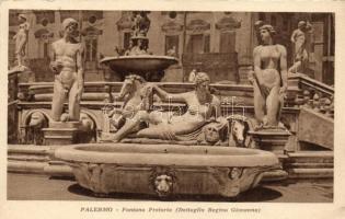 24 db használatlan, háború előtti olasz képeslap (két sorozatból - Roma és Palermo) / 24 unused Ital...