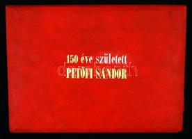 150 született Petőfi Sándor, különböző művészek rézkarcait felvonultató album. 11 db rézkarc, papír, jelzett.