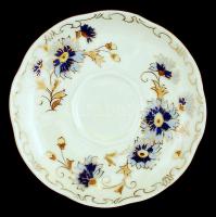 Zsolnay búzavirág mintás mokkás készlet, kézzel festett, jelzett, hibátlan