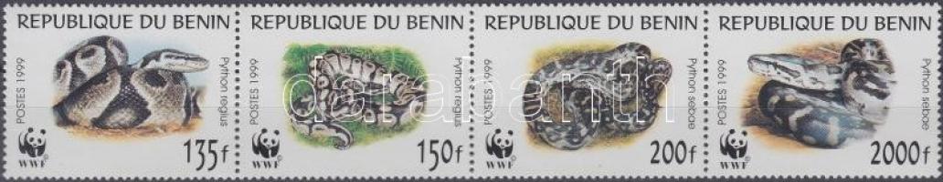 1999 WWF: Piton négyescsík Mi 1159-1162