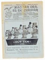 1927 Bp., A Magyar Óra- és Ékszeripar, a Budapesti Órásipartestület hivatalos lapja V. évfolyamának 4. száma