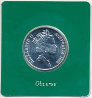 Ausztrália 1988. 10$ Ag "Phillip kormányzó érkezése" dísztokban tanúsítvánnyal T:1 Australia 1988. 10 Dollars Ag "Landing of Governor Phillip" in case with certificate C:UNC