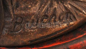 Emile Bruchon után: Sourde oreille (süket fül). Bronzírozott spiáter, repedésekkel, jelzett, kopott,...