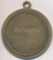 Olaszország DN Labdarúgó Br emlékérem füllel (50mm) T:2 kis folt
Italy ND Football commemorative Br ...