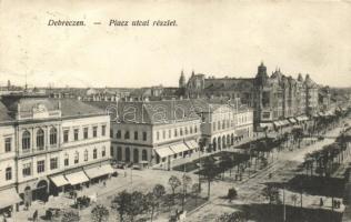 Debrecen, Piac utca, Pintér Gusztáv, Kontsek Kornél és Neumann Testvérek üzlete (Rb)