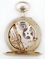 Antimagnetique nagyméretű, másodpercmutatós zsebóra hibátlan számlappal, javításra szoruló szerkezet...