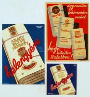 "Arany Egypt Mosott kelengyére" 3 db kisméretű reklámnyomtatvány