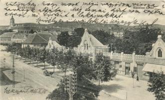 Szekszárd, Kaszinó bazár, Klemim Rókus, Strasser M., Szür Sándor és Molnár kereskedése, kiadja Molnár Rt. (EK)