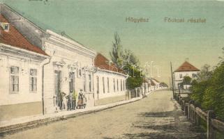 Hőgyész Fő utca, Rauschenberger József üzlete (kis szakadás / small tear)