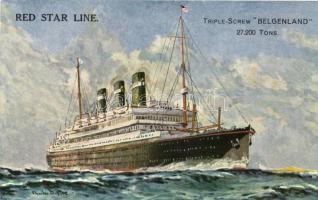 Red Star Line, SS Belgenland s: Charles Dixon