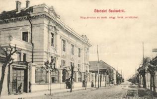 Szolnok, Magyar utca, Osztrák-magyar bank palotája