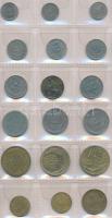 Törökország ~84db-os fémpénz tétel jó darabokkal, több ezüsttel, 2 éremtartó albumban T:vegyes
Turke...