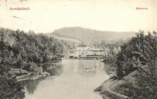Szovátafürdő, Medve-tó, kiadja Schuster Emil / lake (EK)