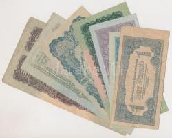 1944. 1P + 2P + 5P + 10P + 20P + 50P + 100P "A Vörös Hadsereg Parancsnoksága" T:II-,III