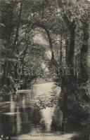 Rimaszombat, Rima part, Széchenyi kert / river, park (EK)