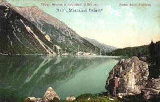 Tátra, Halas-tó, kiadja Földes Samu / lake