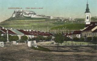 Szepesváralja, Főtér, vár / main square, castle (EK)