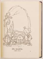 Heine, Heinrich: Buch der Lieder. Wien, 1919, Arthur Wolf Verlag. Kicsit kopott, gazdagon díszített,...