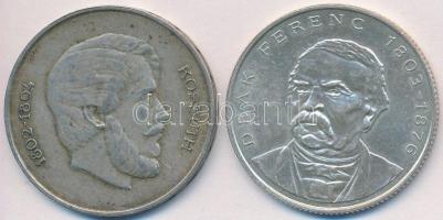 Vegyes: 1947. 5Ft Ag "Kossuth" + 1994. 200Ft Ag "Deák" T:2-,3