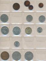Ausztrália ~152db-os fémpénz gyűjtemény albumban és berakólapokon C:vegyes Australia 152pcs of coins in album and sheets C:mixed
