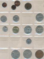 Ausztrália ~152db-os fémpénz gyűjtemény albumban és berakólapokon C:vegyes
Australia 152pcs of coins...
