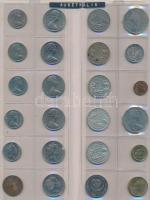 Ausztrália ~152db-os fémpénz gyűjtemény albumban és berakólapokon C:vegyes
Australia 152pcs of coins...