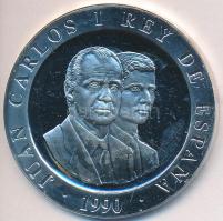 Spanyolország 1990. 2000P Ag "XXV. Nyári Olimpia Barcelona - Íjász" T:PP ujjlenyomat Spain 1990. 2000 Pesetas Ag "XXV Olympics Barcelona - Archer" C:PP fingerprint Krause KM#861