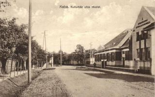 Kaba, Református népiskola és kultúrház; Márton Jenő kiadása