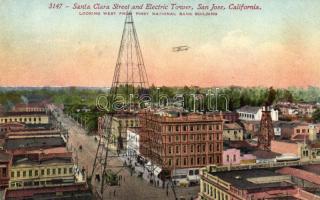 San Jose, Santa Clara Street and Electric Tower (EK)