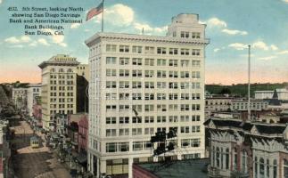 San Diego, Savings Bank, American National Bank Building (EK)