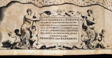 1671 Villae celeberrimae ab Adriano caesare in agro Tiburtino extructae vera et exactissima ichnogra...