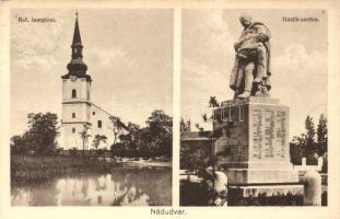 Nádudvar, Református templom, Hősök szobra