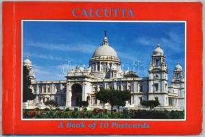 4 db MODERN használatlan indiai városképes képeslapfüzet összesen 40 lappal; Calcutta, Kutab Minar, ...