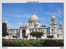 4 db MODERN használatlan indiai városképes képeslapfüzet összesen 40 lappal; Calcutta, Kutab Minar, ...