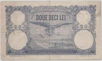 Románia 1920. 20L T:III
Romania 1920. 20 Lei C:F